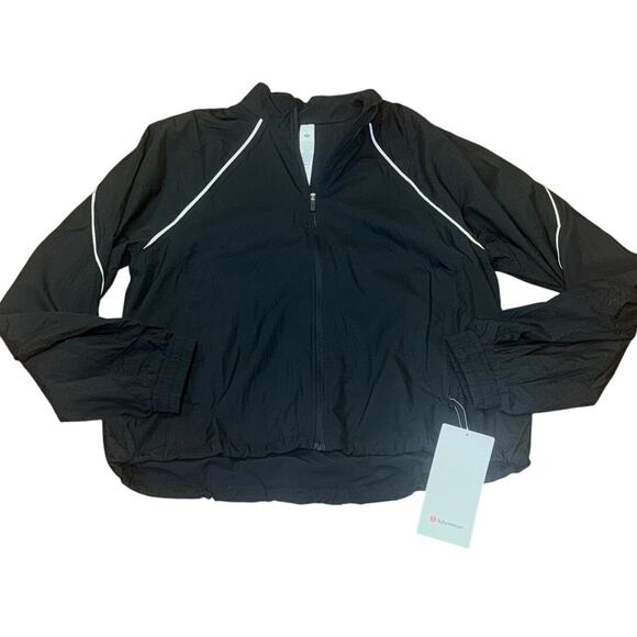 Lululemon NWT License to Train Lightweight Jacket Black Full Zip Athletic Fit - Picture 2 of 16